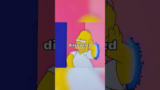Homer discovered his hand could pass through walls.
