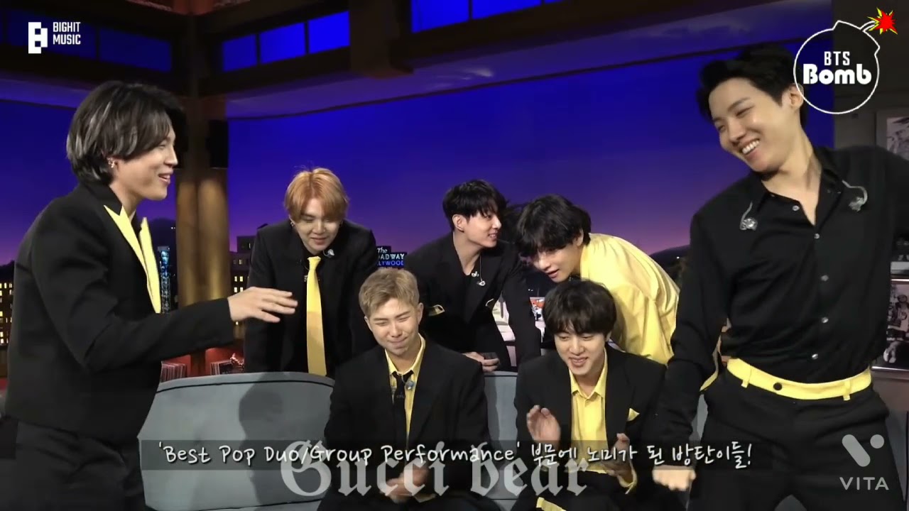 BTS Grammy nomination reaction 