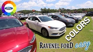 Some Colors of the 2018 Ford Fusion | Exterior Colors Review