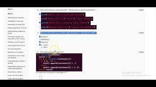 NPTEL  week-2 Assignment 2 solutions  of The Joy of Computing using PythonJan 2025