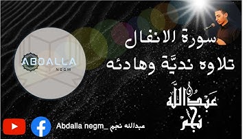 سورة الأنفال Surah Al-Anfal | تلاوة تدبرية بديعة لسورة الغنائم كاملة