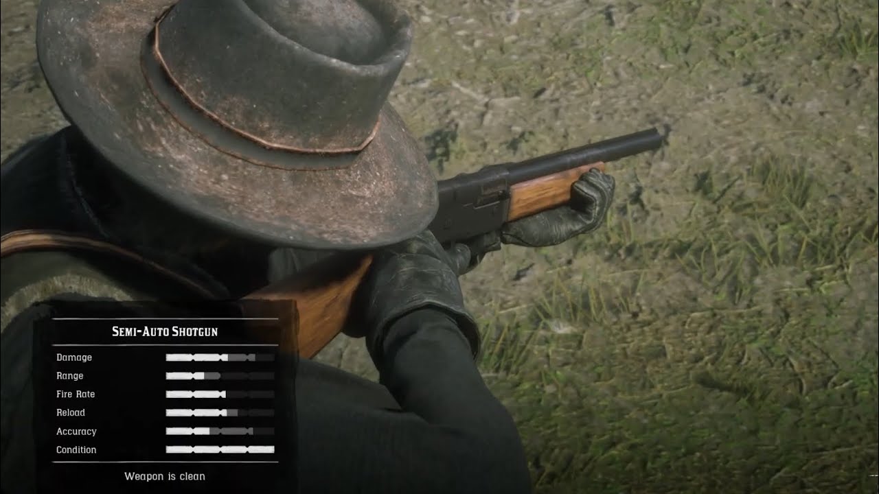 RDR2 Semi Auto Shotgun Location | พิกัดปืนลูกซอง ฟรี!!! ไปเอาได้ตั้งแต่ ...