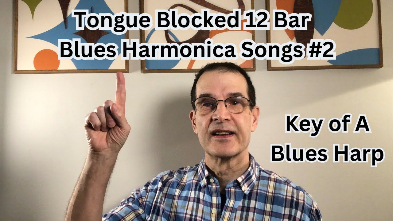 Tongue Blocked 12 Bar Blues Harmonica Songs #2