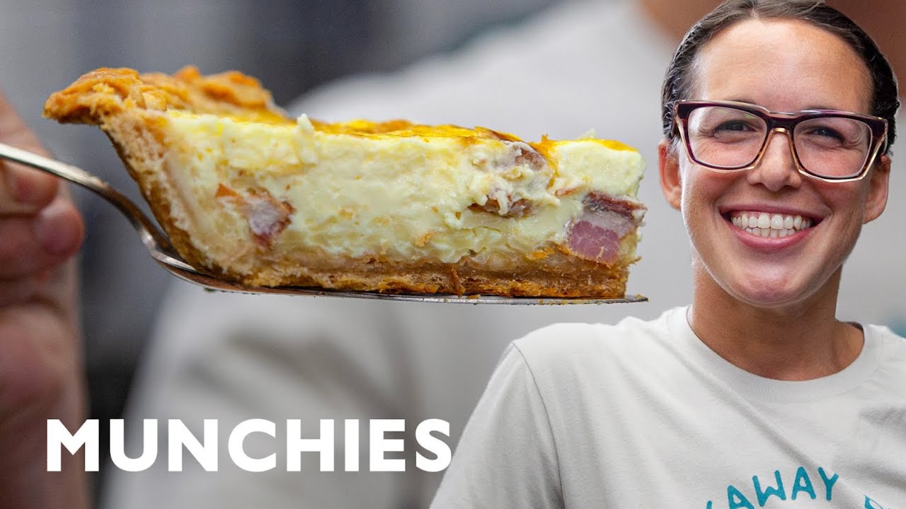 Make Quiche Lorraine, A French Egg Custard Tart | Munchies