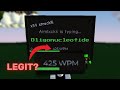 Speedtypist vs 425 WPM Hacker (Roblox Spelling Bee)