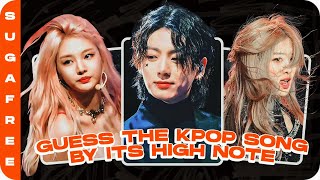CAN YOU GUESS THE KPOP SONG BY ITS HIGH NOTE?