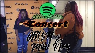 Spotify #Whowebe Concert Burgundy Baddie GRWM + Mini Vlog | Jada Kimberley screenshot 5
