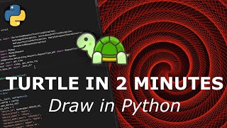 Python Turtle Graphics Tutorial for Absolute Beginners - Drawing a Spirographic