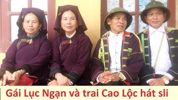 .Trai Cao Lộc và gái Lục Ngạn hát sli đám cưới Tân Sơn
