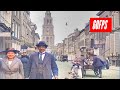Nederland in de jaren 1919,【60 fps, Colorized, AI Restoration】added sound!