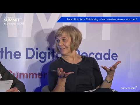 Panel: Data Act – B2B sharing: a leap into the unknown, what next? | Summer Summit 2023