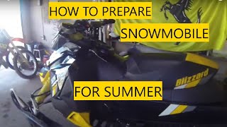 how to fog the engine on snowmobile or summarizing