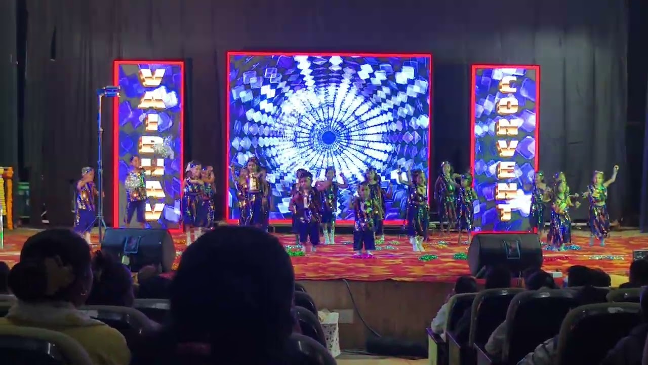 Annual day celebration in Vaibhav convent school ballarpur 10,1,2026