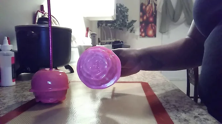 Rose bottom candy apples