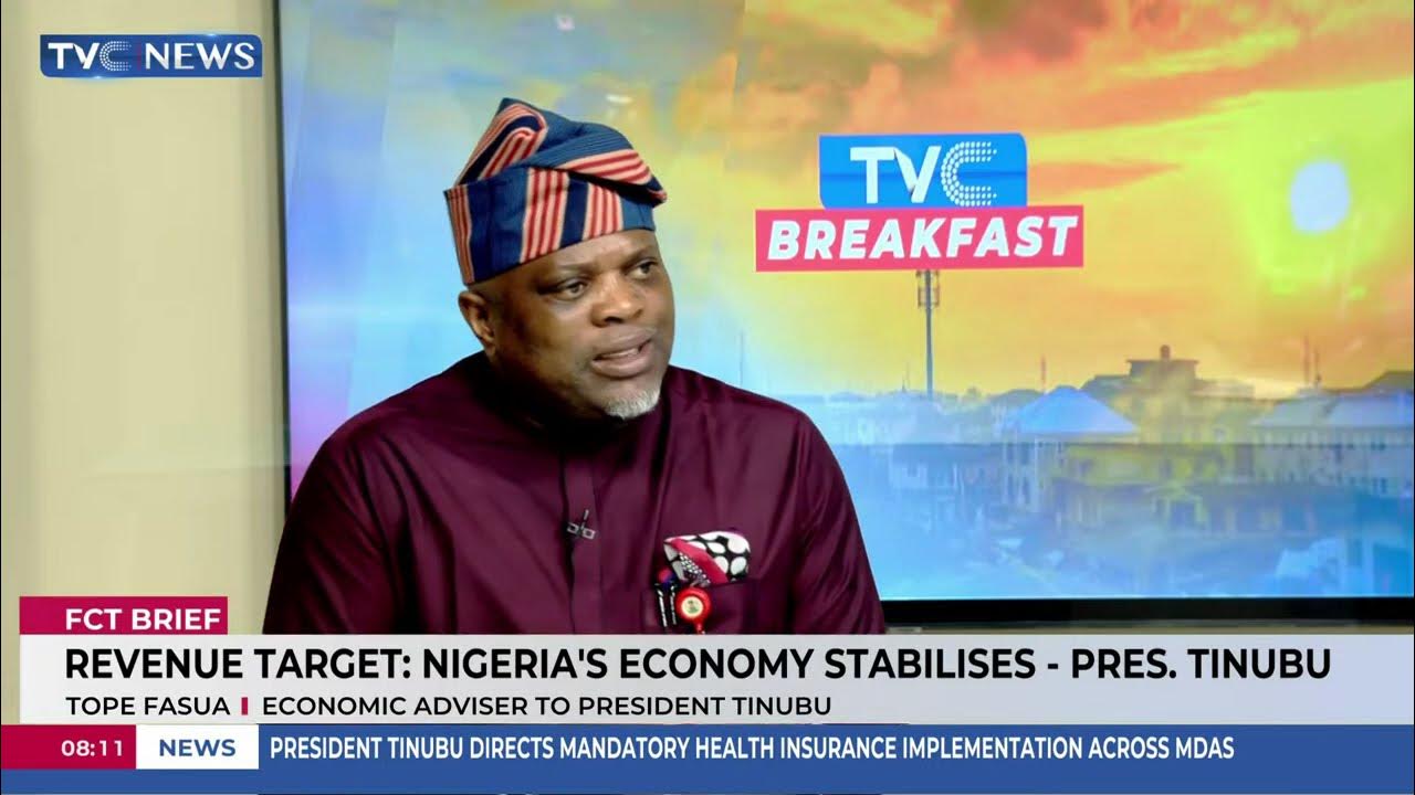 We Are Seeing Steady, Back-To-Back Growth In The Economy – Tope Fasua