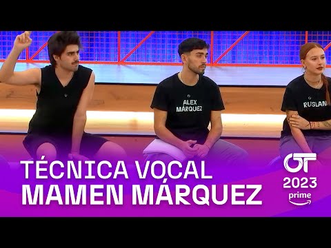 TÉCNICA VOCAL 2023 - MAMEN MARQUEZ