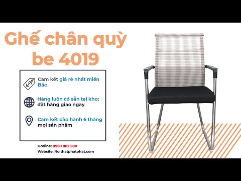 Video Hướng dẫn lắp đặt ghế chân quỳ be 4019 - youtube