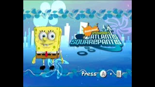 SpongeBobs Atlantis SquarePantis (Wii) - Longplay (PAL Version) @mariofan98