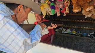 🛑Don Santos Probando tiro al blanco😂/El Buen Yotubero 503
