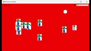 Monsters Attack Game In C Version