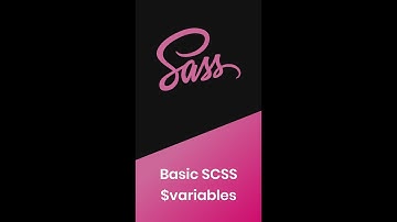 Basic SCSS variables - #shorts