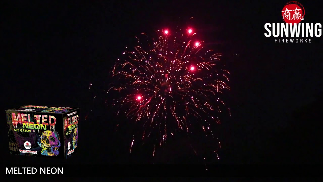 MELTED NEON - Sunwing Fireworks - 500 Gram - SW C2285