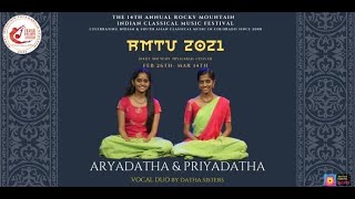 Cfaa Presents Aryadatha & Priyadatha At Rmtu 2021
