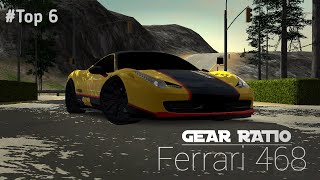 Ferrari 468 gear ratio | 1695 & 925 hp ...