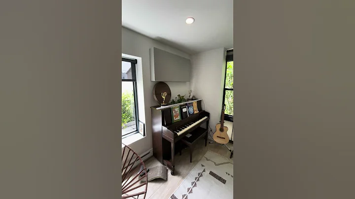 Recording Studio Install Complete With 7 of our 4” Standard Silver Bass Traps & Clouds!