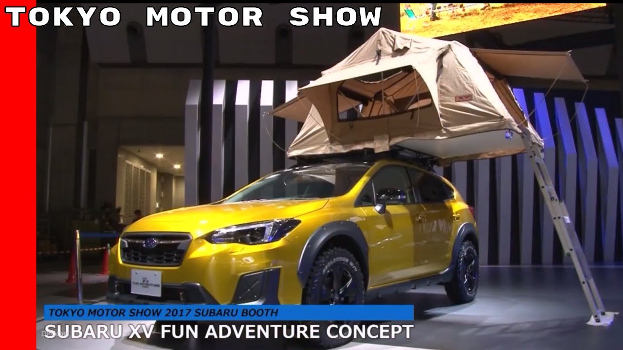 Subaru Xv Fun Adventure Concept At Tokyo Motor Show 17 Youtube