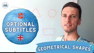 Geometrical Shapes in Norwegian | Speaking Norwegian #37 (With Subtitles)