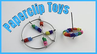 DIY Fidget Spinner and Top // Day 10 of the 10-Day Paperclip Challenge screenshot 2