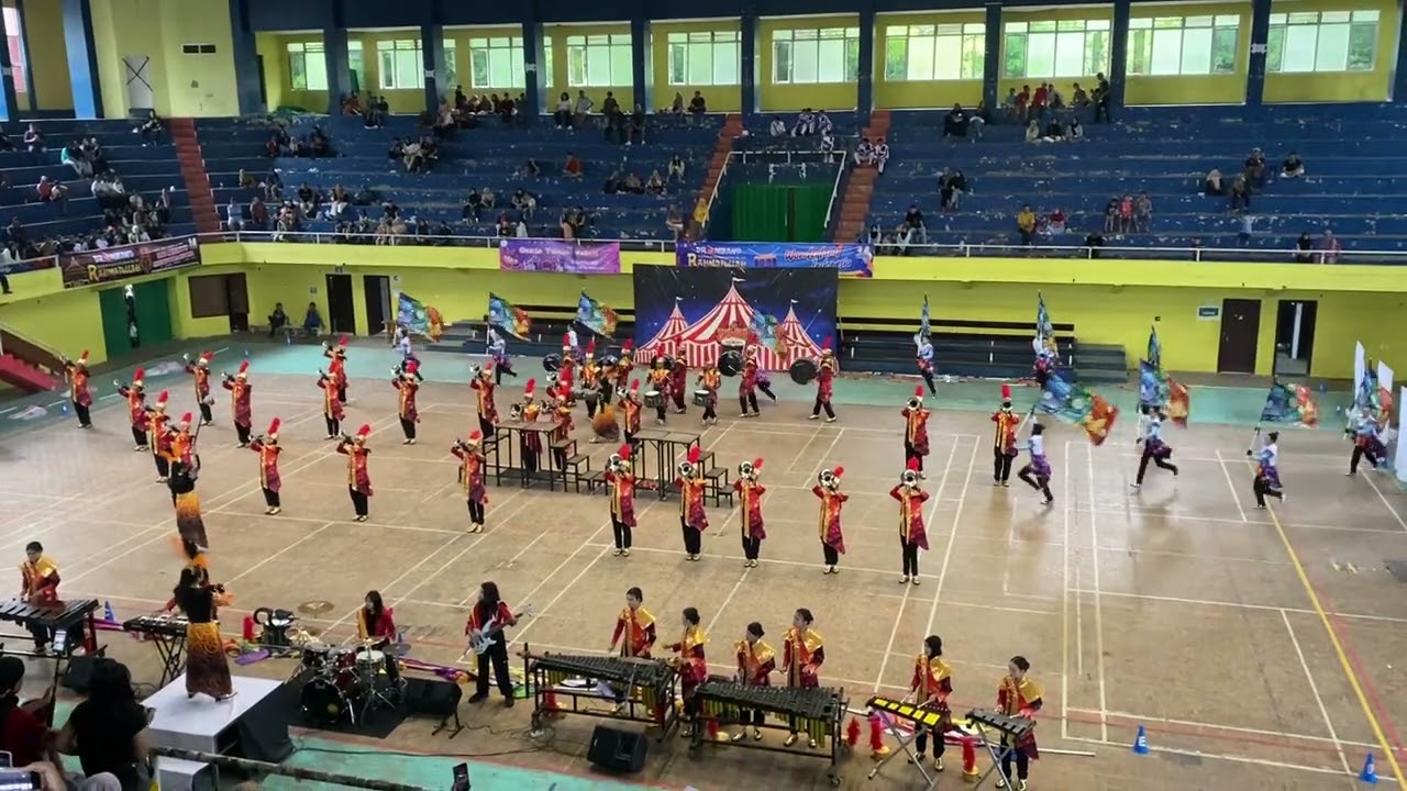 PECAH!!! LUG KEJURKAB 2025 Marching band SMPN 1 BANYUWANGI (spensaba) #drumband #banyuwangi #smp1bwi