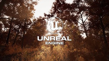 Trees Vol. 3 - Strong Wind Demo - Fall - Unreal Engine 4.26 (4K)