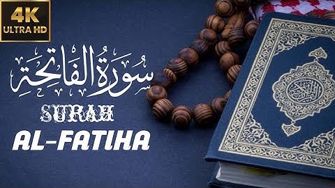 Surah Al-Fatihah (The Opener) | سورة الفاتحة | Learn Al-Fatiha | English Translation Text
