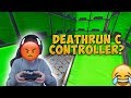 МИНАВАМ DEATHRUN С 100 НИВА С CONTROLLER? - Fortnite Creative