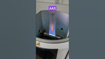 Flame Atomic Absorption Spectroscopy🔥🧪 #laboratory #lab #spectrometer #spectroscopy #chemistry #icp