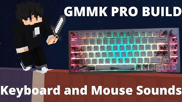 My New $600 Custom Keyboard ~ GMMK Pro Build + Bedwars keyboard & mouse sounds!