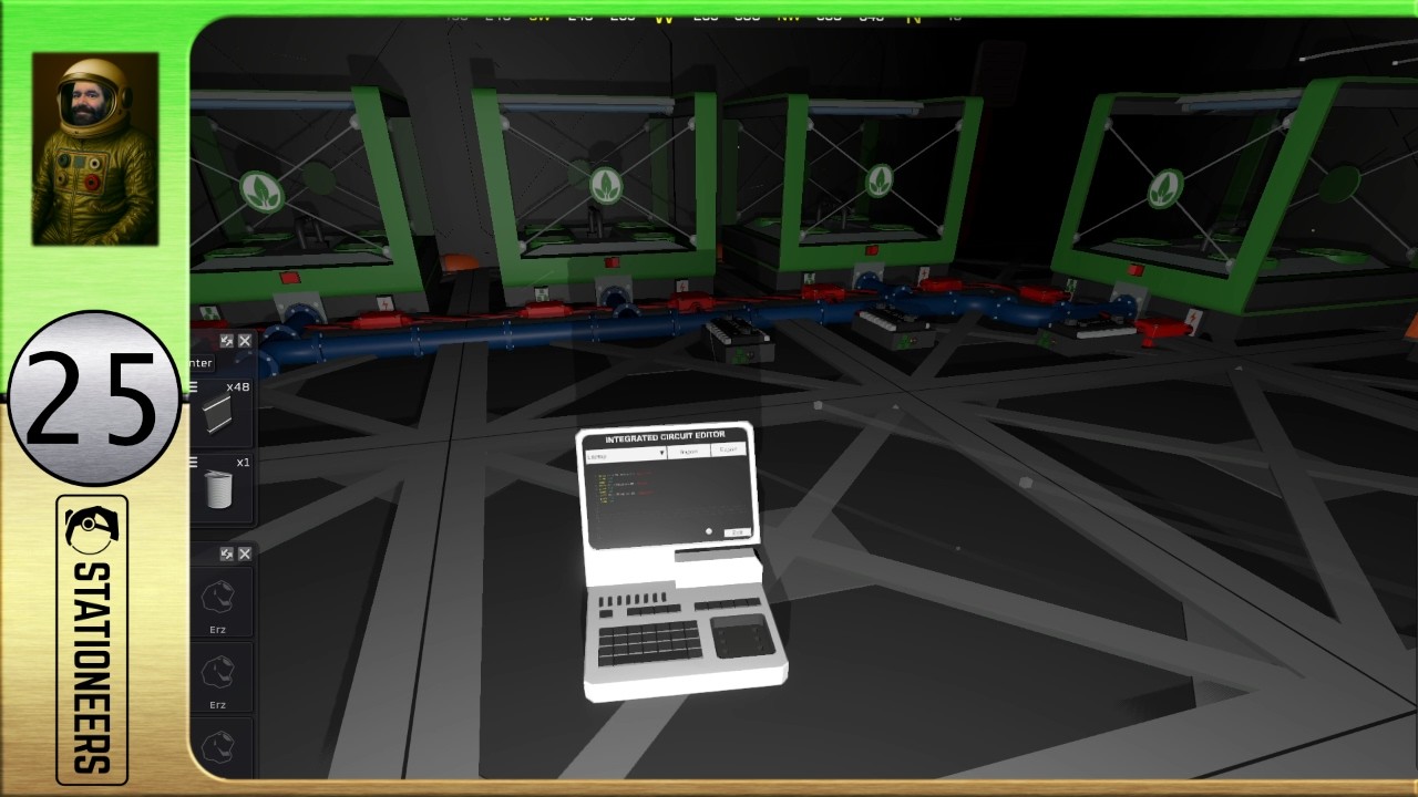 Stationeers 🤖⚛️ #25 Gewächshaus Code aus Community Testen ► Let's Play [60FPS|Deutsch|PC]