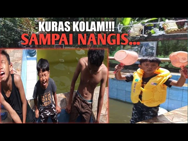 PERMINTAAN KALIAN!!! KURAS KOLAM RENANG KITA, BOCIL PUNYA KOLAM BARU! Mikael TubeHD class=