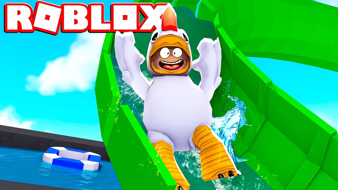 IL MIO NUOVO PARCO ACQUATICO SU ROBLOX!!