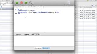 CRAX Commander: How to run AppleScript using menu item screenshot 2
