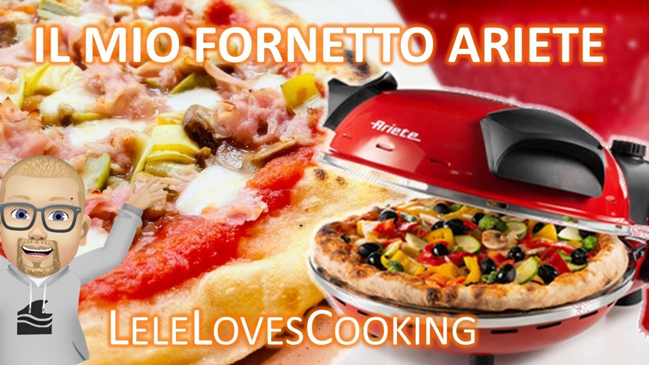 My new ARIETE 909 electric Pizza oven --- TURN SUBTITLES ON FOR ENGLISH ---  