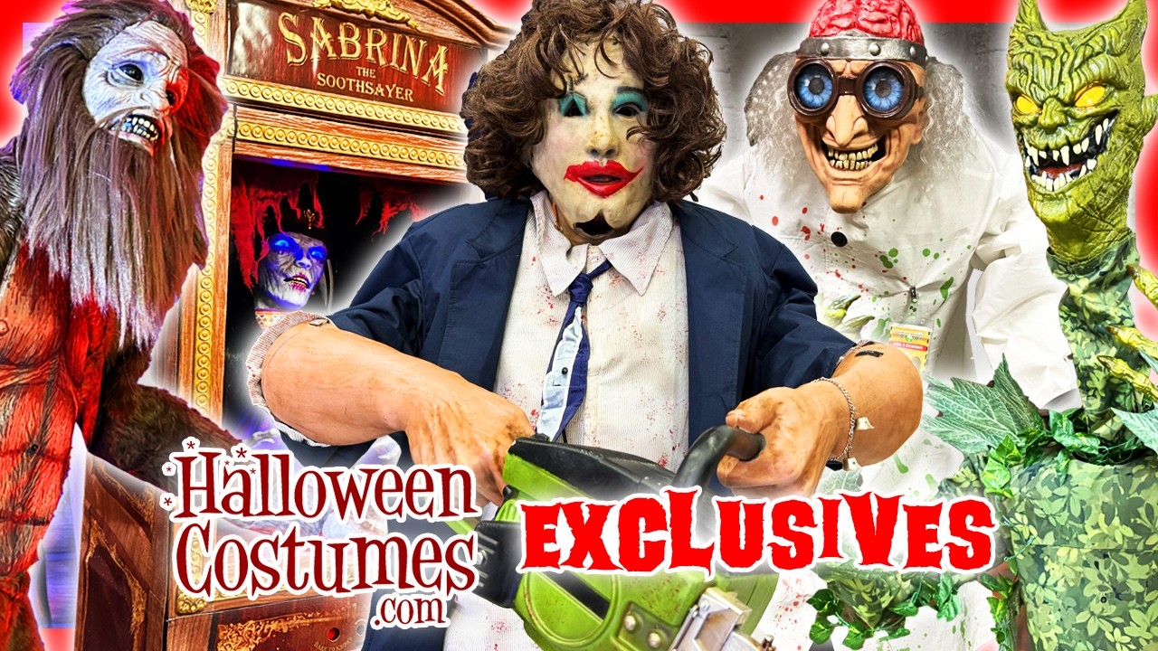 HalloweenCostumes.com 2026 EXCLUSIVE IN-PERSON ANIMATRONICS REVEAL!
