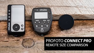 Profoto Connect Pro Remote Size Comparison | NEW Connect Pro vs. AirTTL vs. Connect
