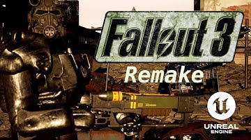 Fallout 3 intro remake in Unreal Engine 5
