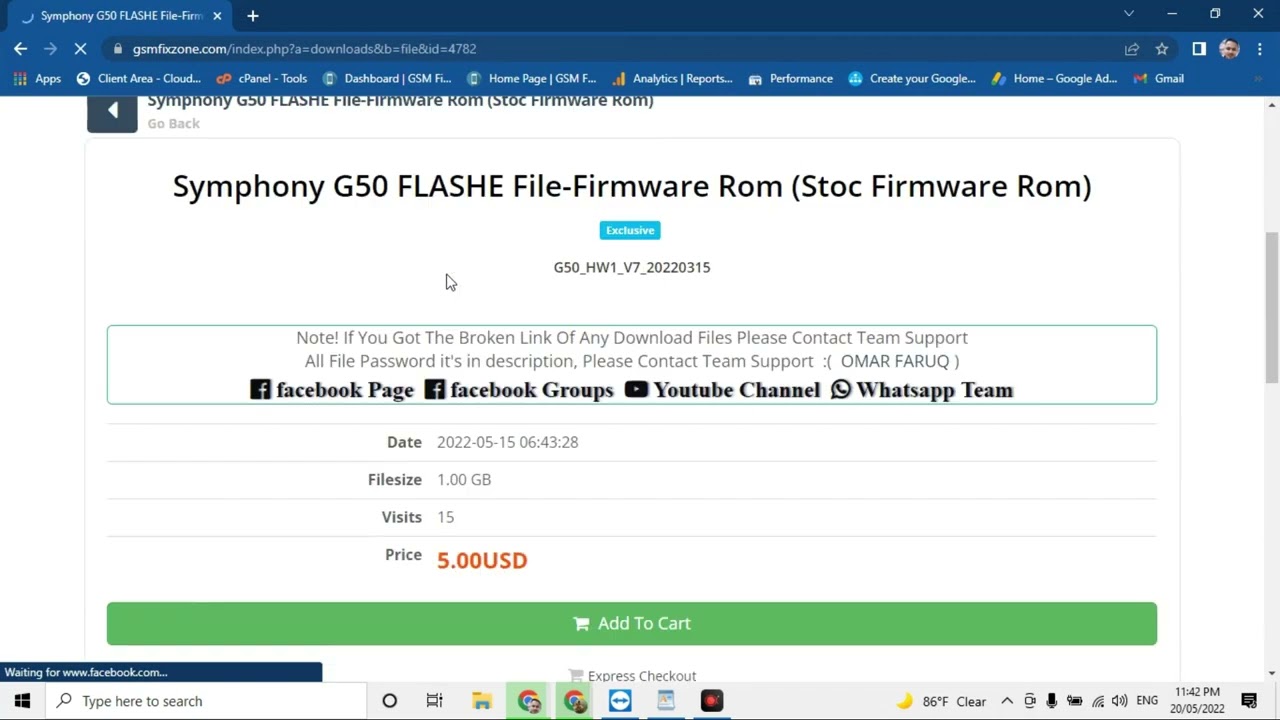 Symphony G50 Flash File-Firmware Rom (STOCK Firmware Rom)SYMPHONY G50 Customer Care FILE