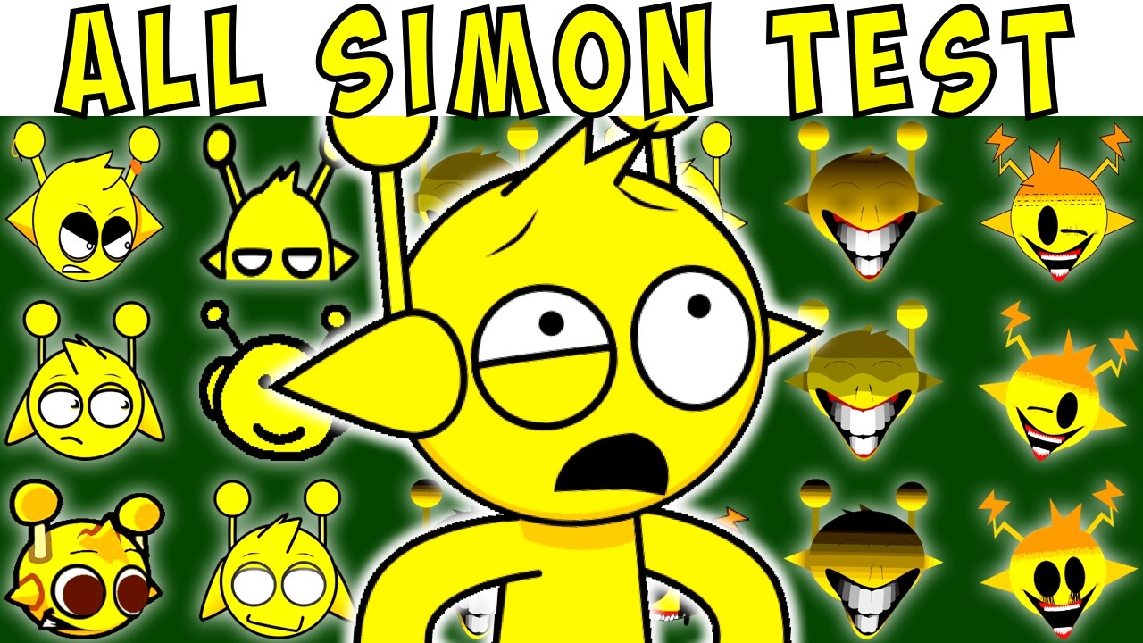 ALL SIMON TEST | FNF Character Test | Gameplay VS Playground