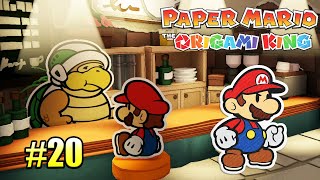 Мульт Paper Mario The Origami King 20 Профессор Тоад Switch прохождение часть 20