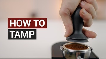 Understanding How to Tamp Correctly for Espresso Brewing